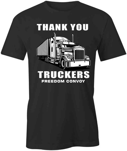Thank you truckers tshirt tee - you,
