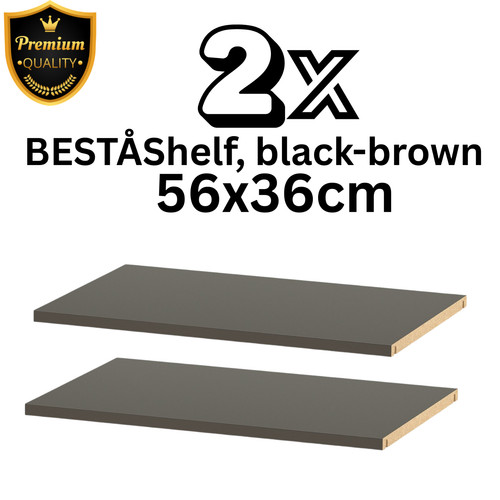 Bestå adjustable shelf - 2x,
