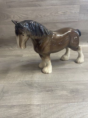 Vintage ceramic shire draft - vintage,