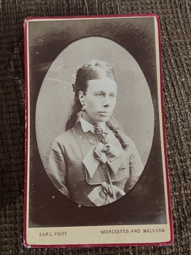 Victorian cdv photo - cdv, woman