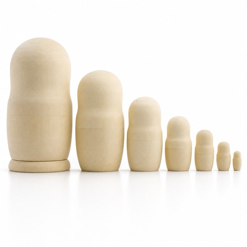 Set unpainted blank - 7,