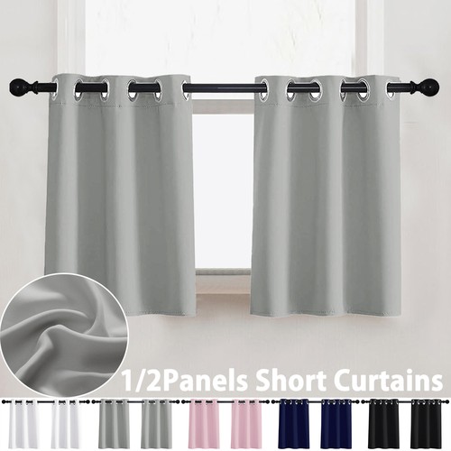 Living room short curtains - living,
