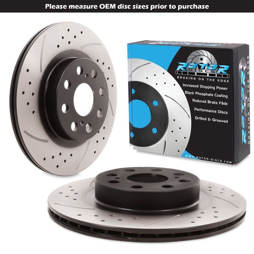 Rear drilled grooved - drilled, 263mm