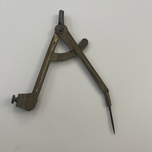 Brass drawing compass - brass,