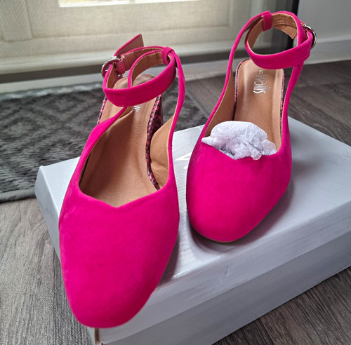 Wallis pink faux suede ankle - faux,