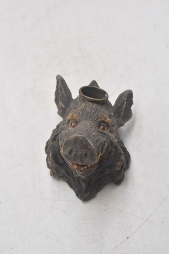 Antique victorian metal boar - victorian,