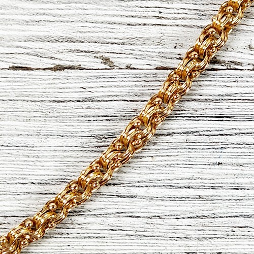 Victorian belcher chain 14k - belcher,