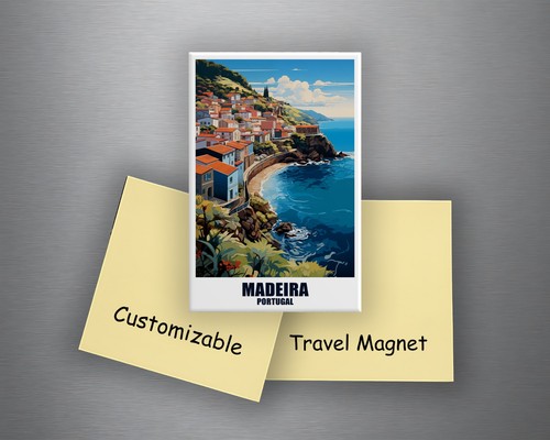 Madeira fridge magnet portugal - magnet,