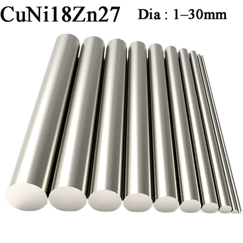 Nickel silver round bar rod - nickel,
