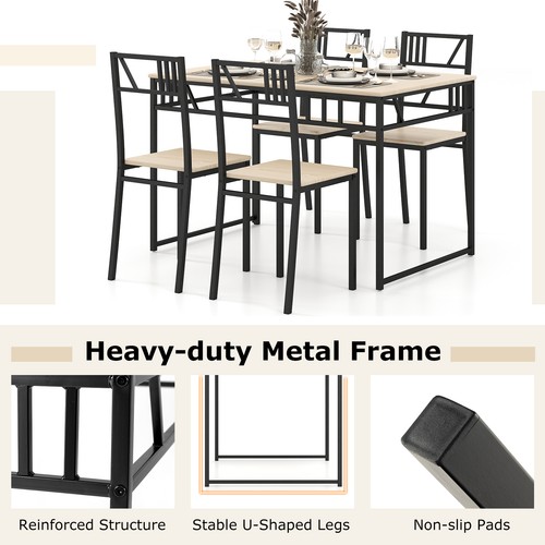 Industrial dining set - set,