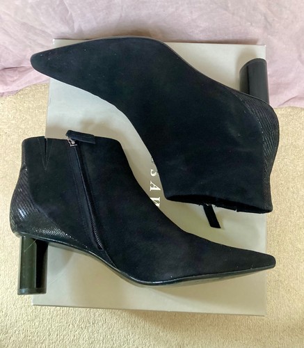 Womens black suede jigsaw - womens,