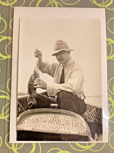 Fisherman displaying his - fisherman,