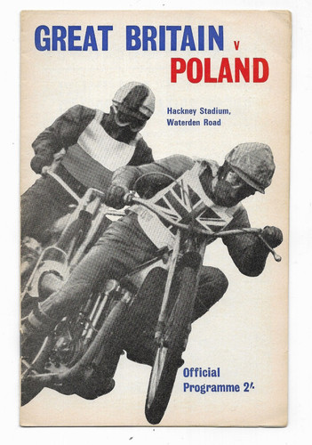 Speedway programme july - programme,