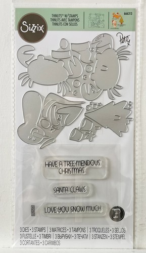 Sizzix stamp die - &, set
