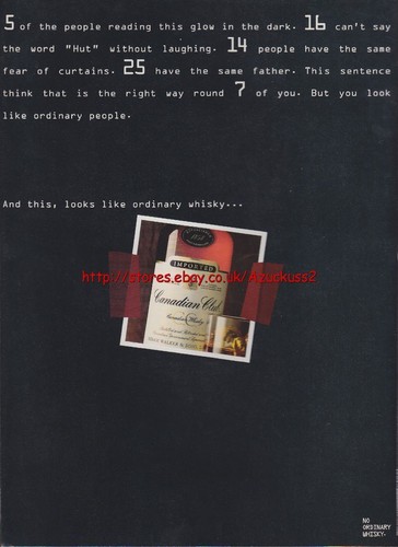 Canadian club whisky - whisky, 1995