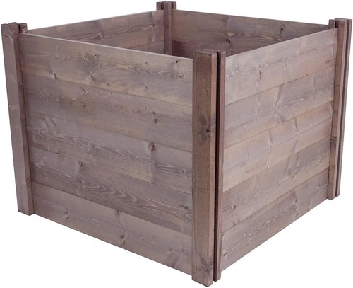 Garden modular wooden square - wooden,