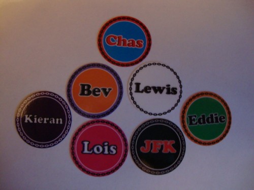 Bowls stickers any - bowls, 1"