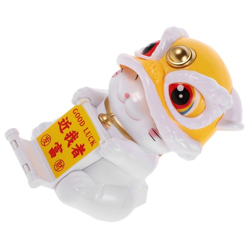 Waving arm cat - waving,