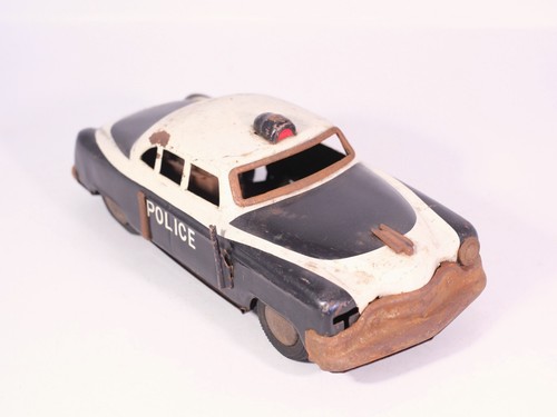 Vintage tin plate - litho, police