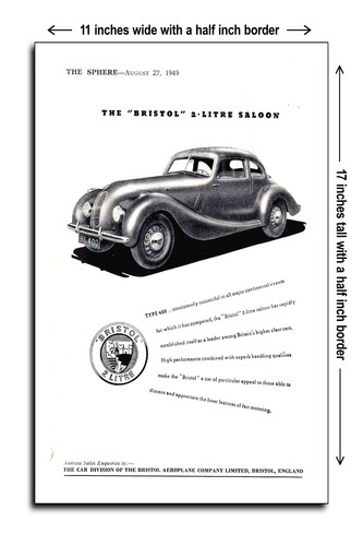1949 bristol litre type - type, 400