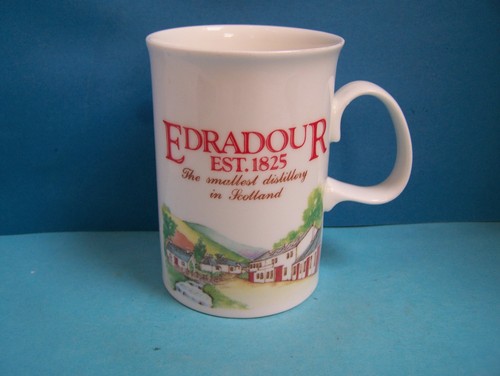 Vintage edradour whisky mug - whisky, by