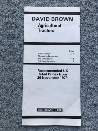 David brown agricultural - david,