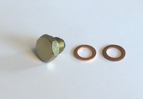 Magnetic sump oil drain - sump,