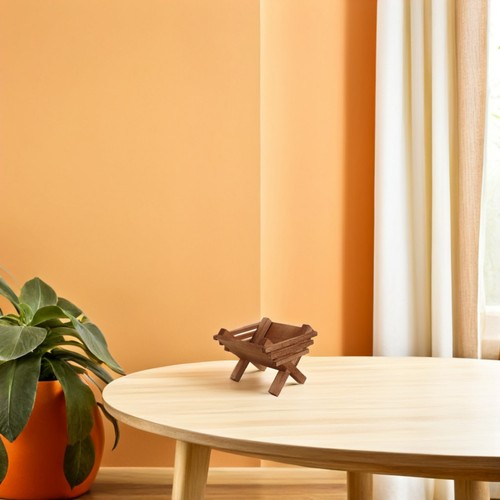 Mini religious wooden nativity - mini,