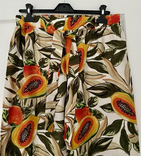 Primark papaya print wide leg - primark,