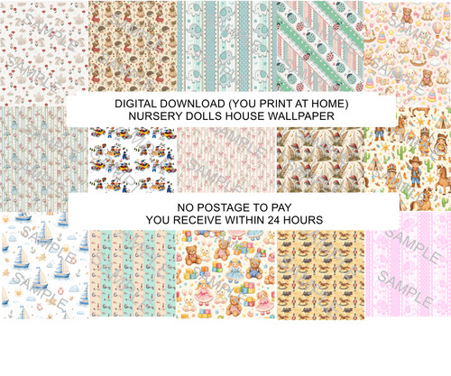 Digital dolls house 12 - house, 1:12