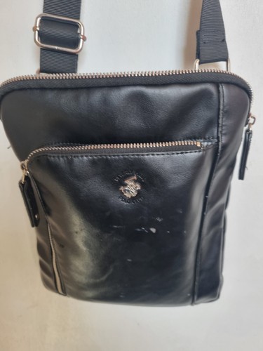 Fat face leather crossbody - face,