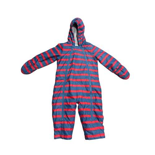 Baby boden striped snowsuit - boden,