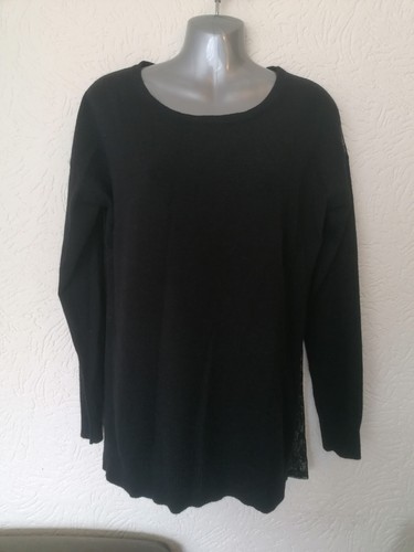 Ladies black nylon angora - nylon,