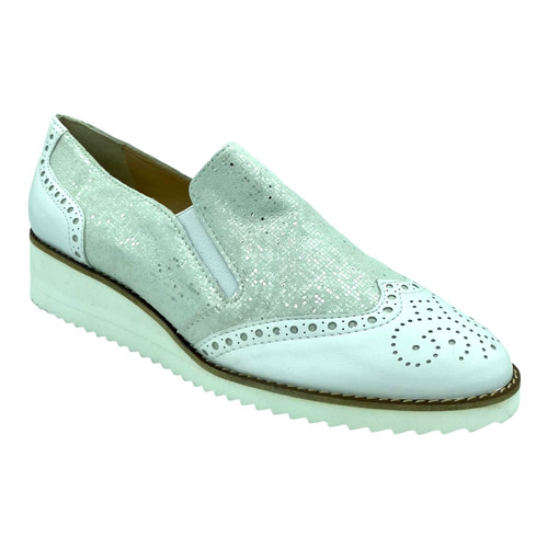Shoes ladies leather - leather, slip