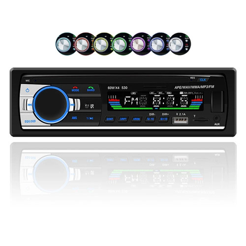 Single 1din car stereo radio - single,