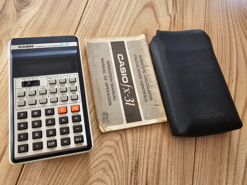 Vintage casio scientific - vintage, fx-31
