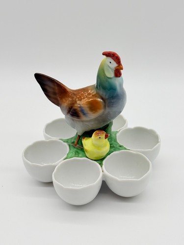 Antique porcelain rooster - antique,