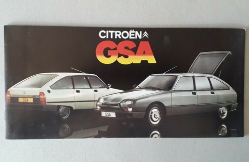 Citroen gsa brochure - brochure,