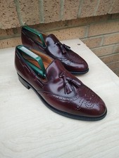 Barker men burgundy leather - barker, men's