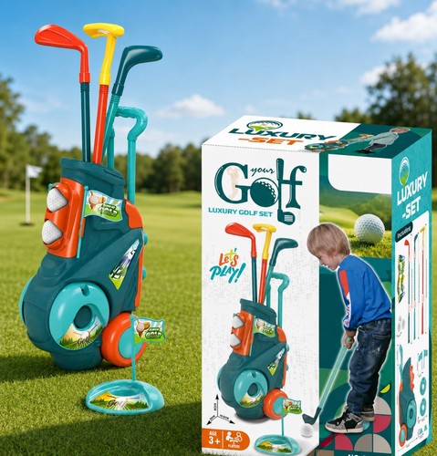 Luxury kids golf set - luxury,