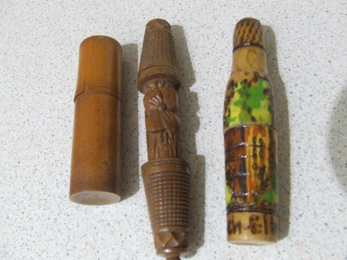 Assorted vintage wooden - 3,