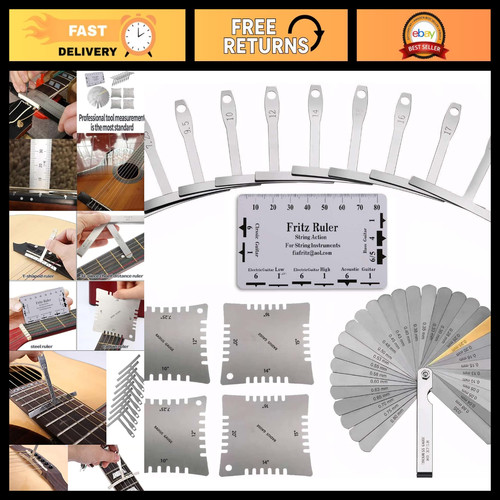 Piece guitar luthier - 15-piece, tool