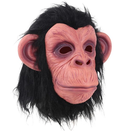Monkey mask latex full - mask, head