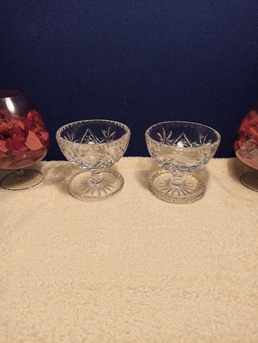 Pair lead crystal - lead, glass