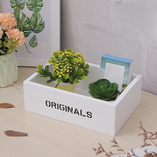 Wooden box organizer holder - box,