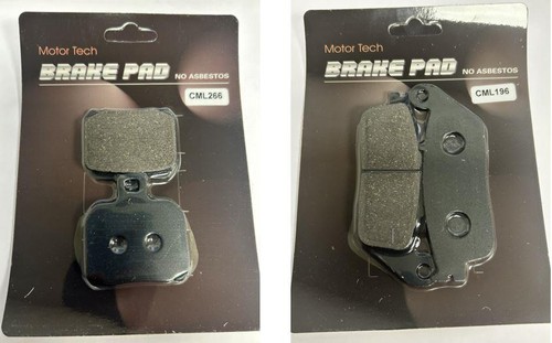 Front rear brake pads - pads, for