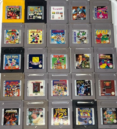 Nintendo gameboy games - games,