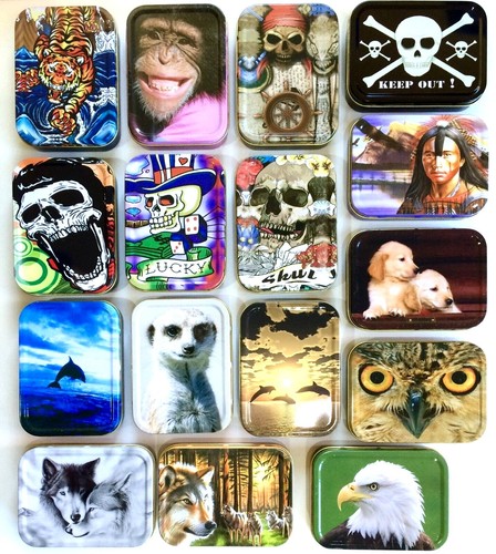Tobacco tin pill - tin,pill, tin,bait