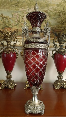 Antique baccarat cut glass - baccarat,