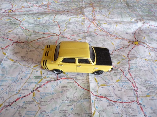 Simca 1000 rallye jaune - 2,